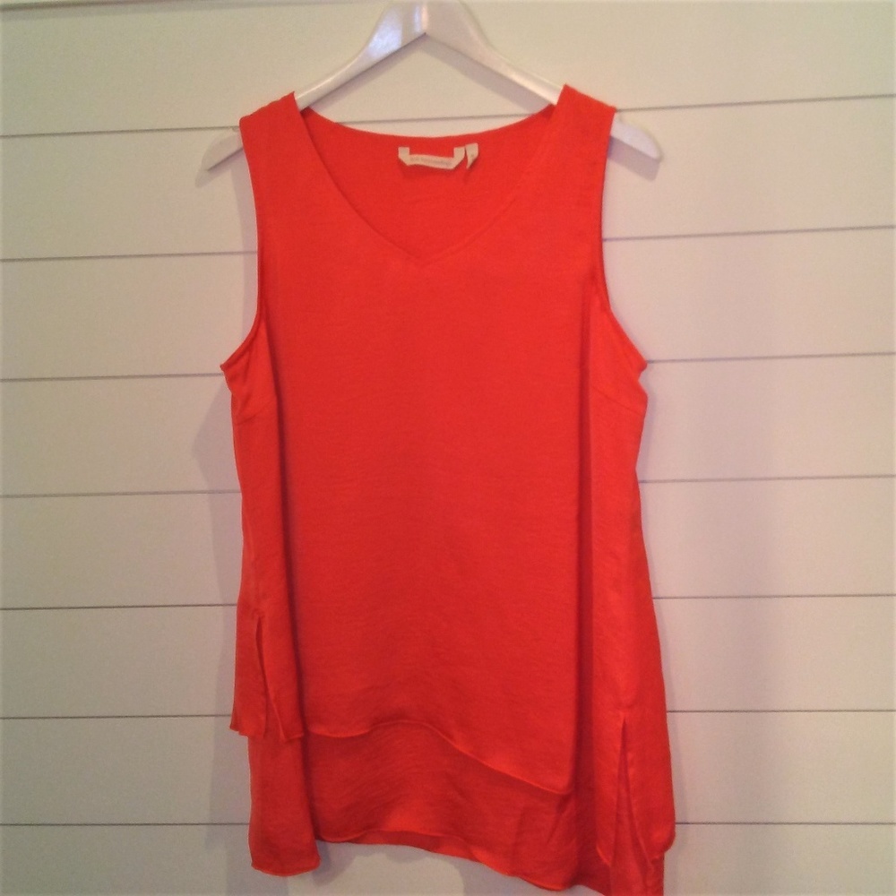Soft‎ Surroundings Long Tank Top Blouse Size Medium